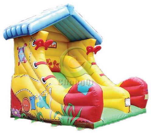 inflatable big slide